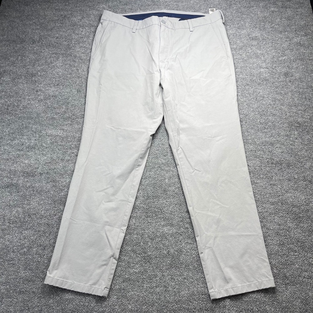 Vineyard Vines On-The-Go Pant Men 38x30 Light Gray OTG Performance Chino Stretch